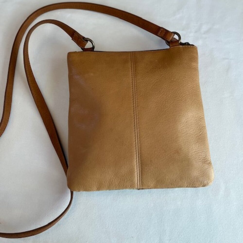 FOSSIL | Patchwork Leather Crossbody Shoulder Bag - Vintage - Picture 2 of 9